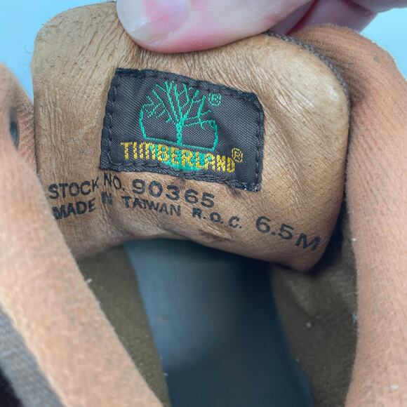 Vintage Timberland Women Gore-Tex Euro Hiker Boots (90365) Women US 6.5 - Picture 7 of 10